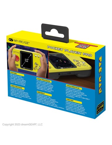 Pocket player pacman portable
