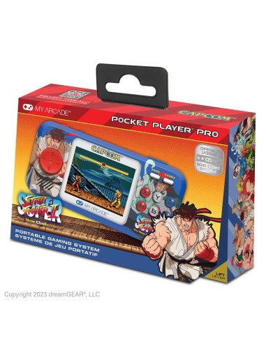 Pocket player street fighter ii portable