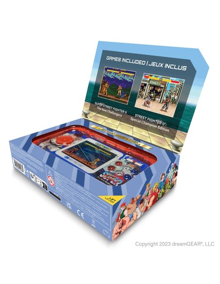 Pocket player street fighter ii portable