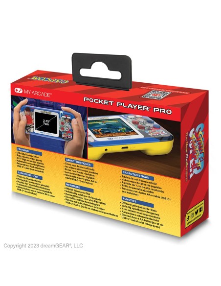 Pocket player street fighter ii portable