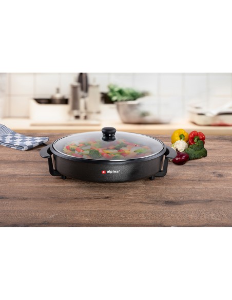 Cazuela eléctrica 1500 w ø 40 cm