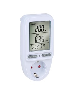 Monitor de energía para enchufes 7 x 7,5 x 14,5 cm