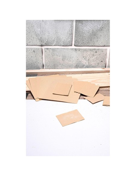 Papel de lija, 30 piezas