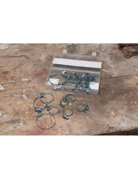 Surtido de abrazaderas, 20 piezas