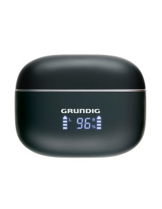 Auriculares earphone bluetooth con estuche negro 2