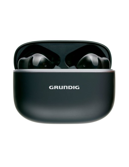 Auriculares earphone bluetooth con estuche negro