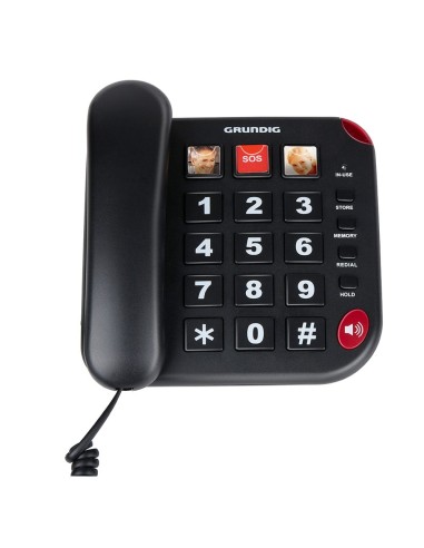 Teléfono senior 19 x 17,5 x 8 cm