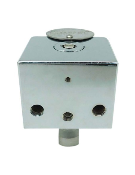 Candado cuadrado cn13 sin base con llave tubular cb