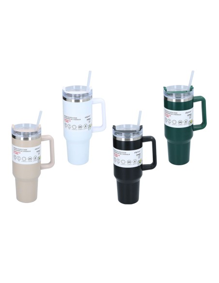 Taza termo 1200 ml colores surtidos