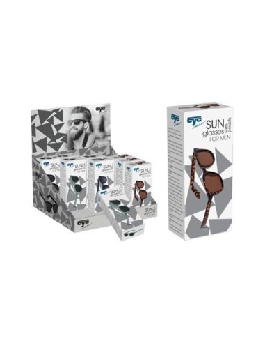 Gafas de sol hombre con funda, colores surtidos