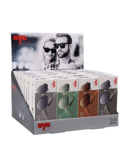 Gafas de sol unisex metal, colores surtidos