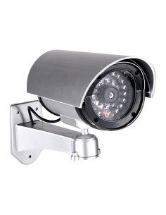 Cámara seguridad simulada tipo bullet 11 x 8 x 17 cm