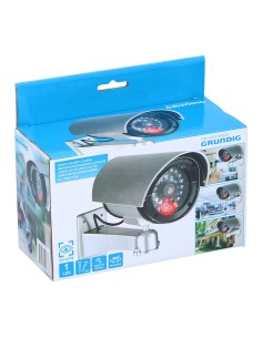 Cámara seguridad simulada tipo bullet 11 x 8 x 17 cm 2