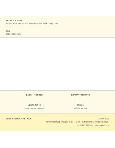 Manguera aire 10 m - 6 mm presión máx. 10 kg / cm2 2