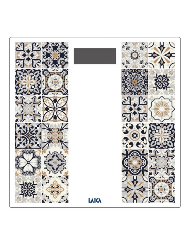 Báscula de baño electrónica con batería...