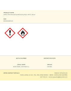 Spray pintura antihumedad blanca mate 500 ml 2