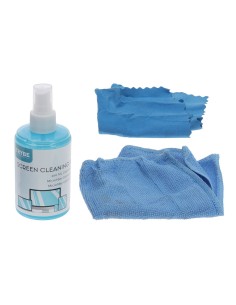 Spray limpiador de pantallas + 2 bayetas, 200 ml