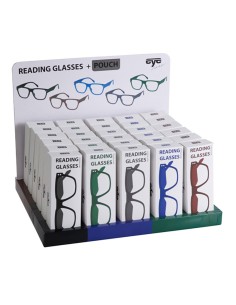 Gafas de lectura con funda, modelos variados. expositor de 30 uds 2