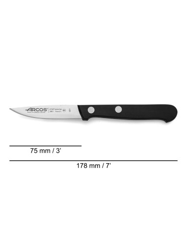 Cuchillo mondador serie universal 75 mm