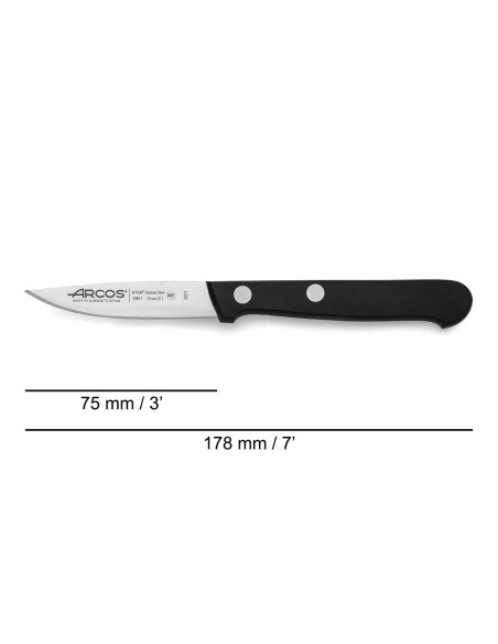 Cuchillo mondador serie universal 75 mm
