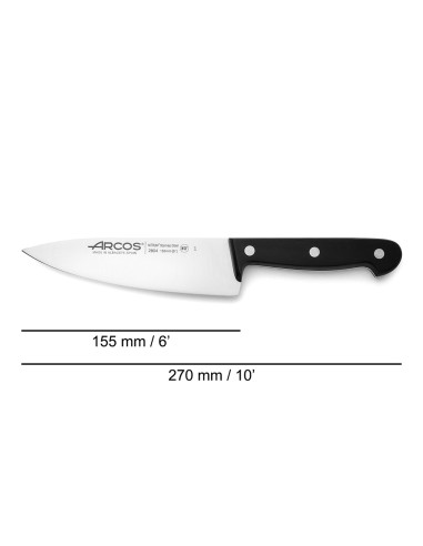 Cuchillo cocinero serie universal 155 mm
