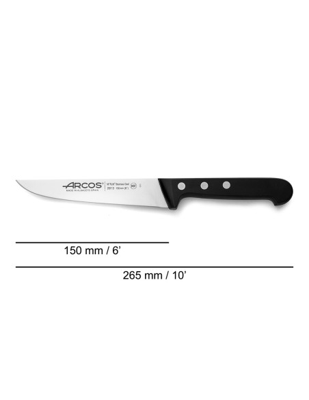 Cuchillo cocina serie universal 150 mm