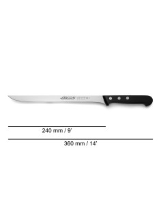 Cuchillo jamonero flexible serie universal 240 mm 2