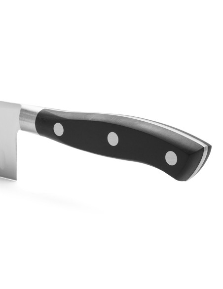 Cuchillo santoku con alveolos serie riviera 180 mm