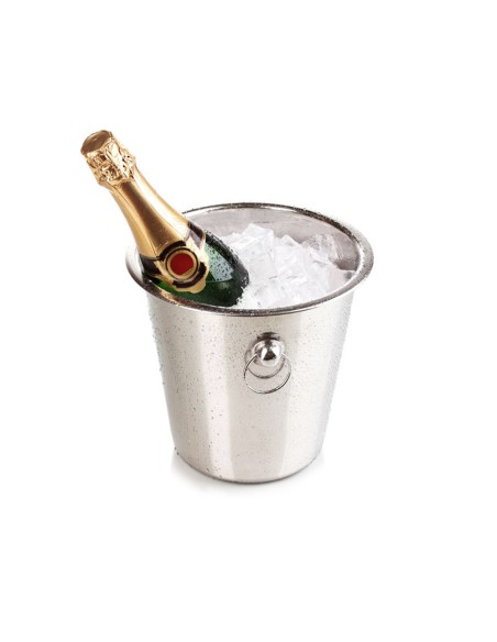 Cubitera de acero inoxidable para botellas ø21x20cm