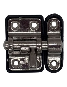 Pasador reforzado base plástica 25 mm cromo