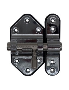 Pasador reforzado base plástica 40 mm cromo