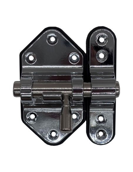 Pasador reforzado base plástica 40 mm cromo