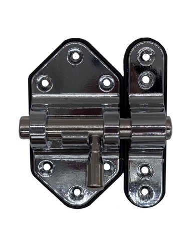 Pasador reforzado base plástica 50 mm cromo