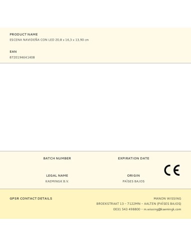 Escena navideña con movimiento y luz, modelos...