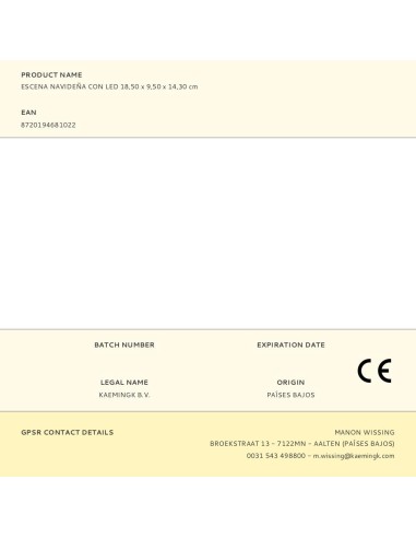 Escena navideña con movimiento y luz, temática...