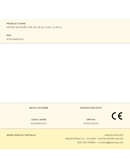 Escena navideña con movimiento y luz, temática de tiendas, modelos variados 14,30 x 10,00 x 17,50 cm