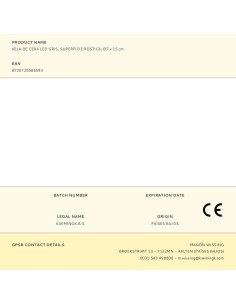 Vela de cera led, color gris antracita, superficie rústica, ø7 x 15 cm 2