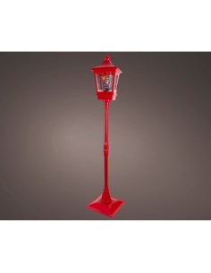 Farola papa noel iluminada 37,5 x 37,5 x 185 cm 2