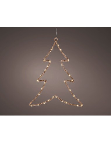 Luz led decorativa árbol interior 34 x 46 cm