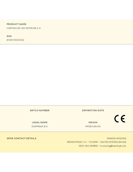 Cortina cascada para árbol, multifunción, oro suave, 480 leds, 2 m