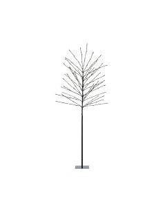 Árbol iluminado exterior 160 leds luz cálida ø70 cm x 1,80 m 2