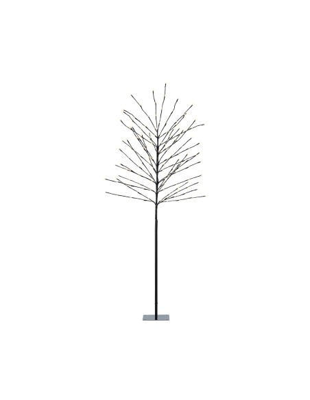 Árbol iluminado exterior 160 leds luz cálida ø70 cm x 1,80 m