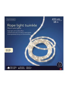 Cordon de luces con efecto intermitente 432 leds 9 m 2