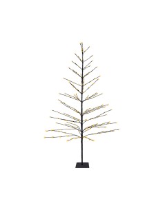 Árbol iluminado 232 leds luz cálida 1,80 m 2