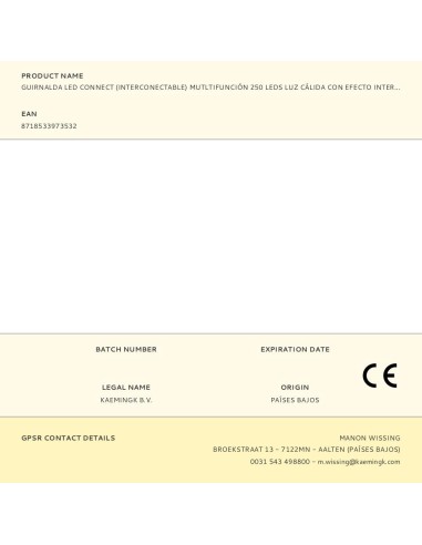 Guirnalda led connect (interconectable)...