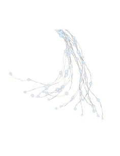 Guirnalda micro led exterior para arbol blanco frío 1,8 m 2