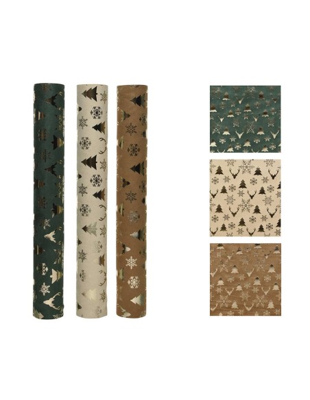 Camino de mesa de terciopelo motivos navideños 35 x 200 cm, colores surtidos