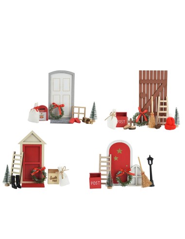 Puerta mágica de navidad, 9 x 18 cm, modelos variados