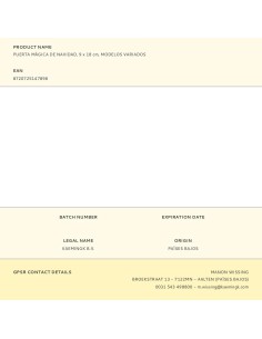 Puerta mágica de navidad, 9 x 18 cm, modelos variados 2