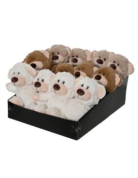 Osito peluche 15 x 10 x 17 cm, colores surtidos